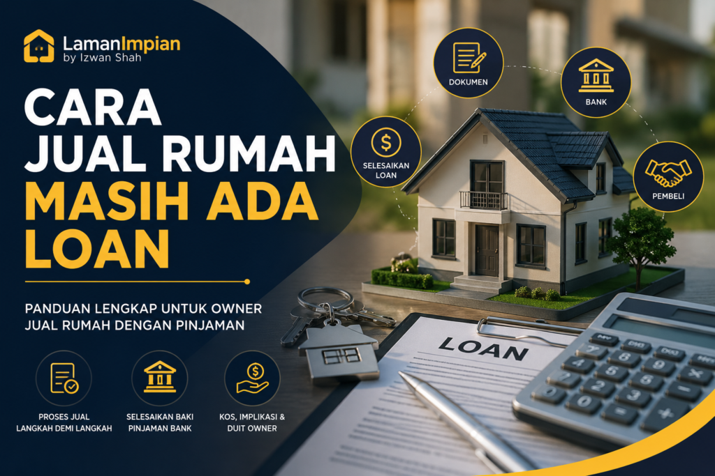 Cara jual rumah masih ada loan